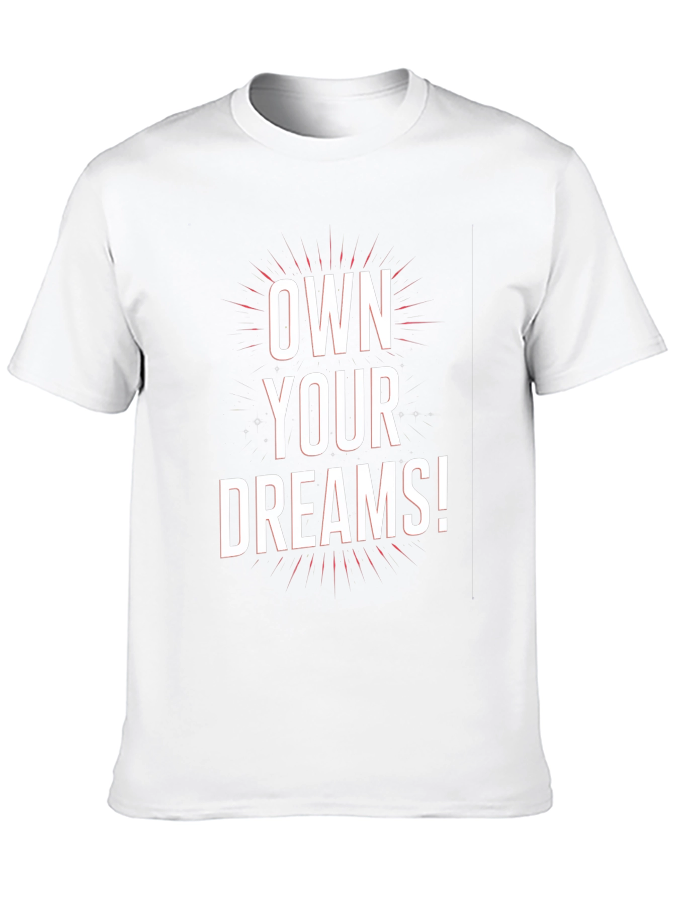 Own Your Dreams Graphic Tee - Motivational Black T-Shirt