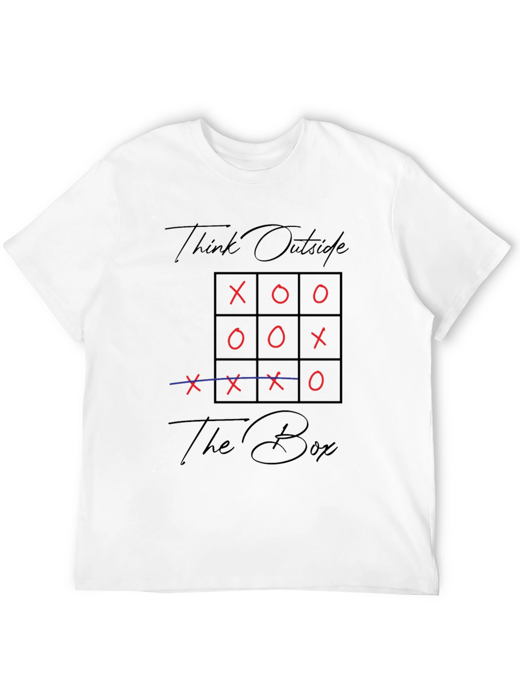 Think Outside The Box Graphic T-Shirt