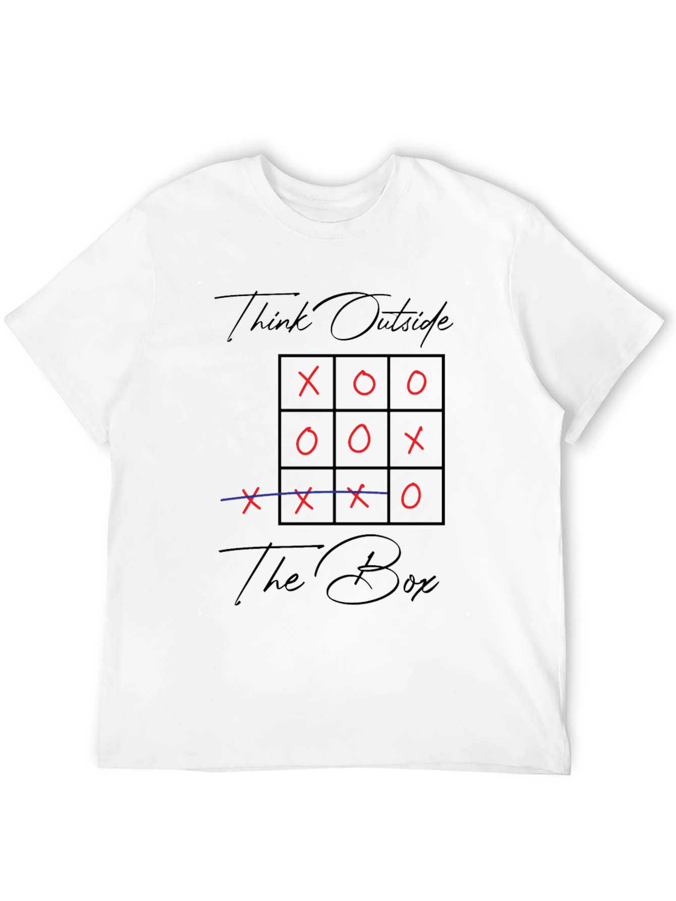 Think Outside The Box Graphic T-Shirt
