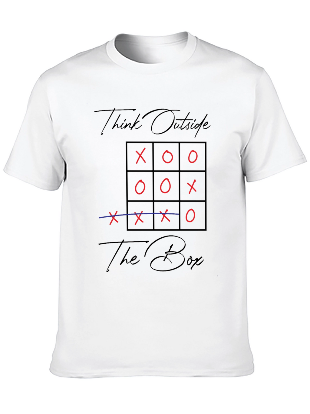 Think Outside The Box Graphic T-Shirt