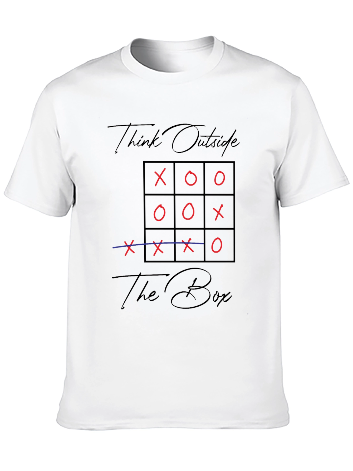 Think Outside The Box Graphic T-Shirt