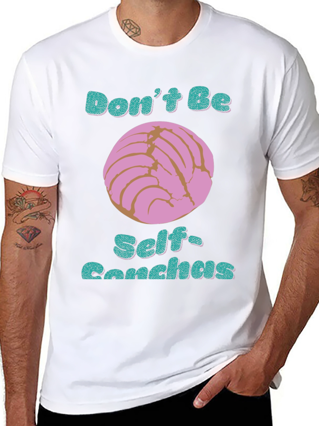 Dont Be Self-Conchas Graphic T-Shirt
