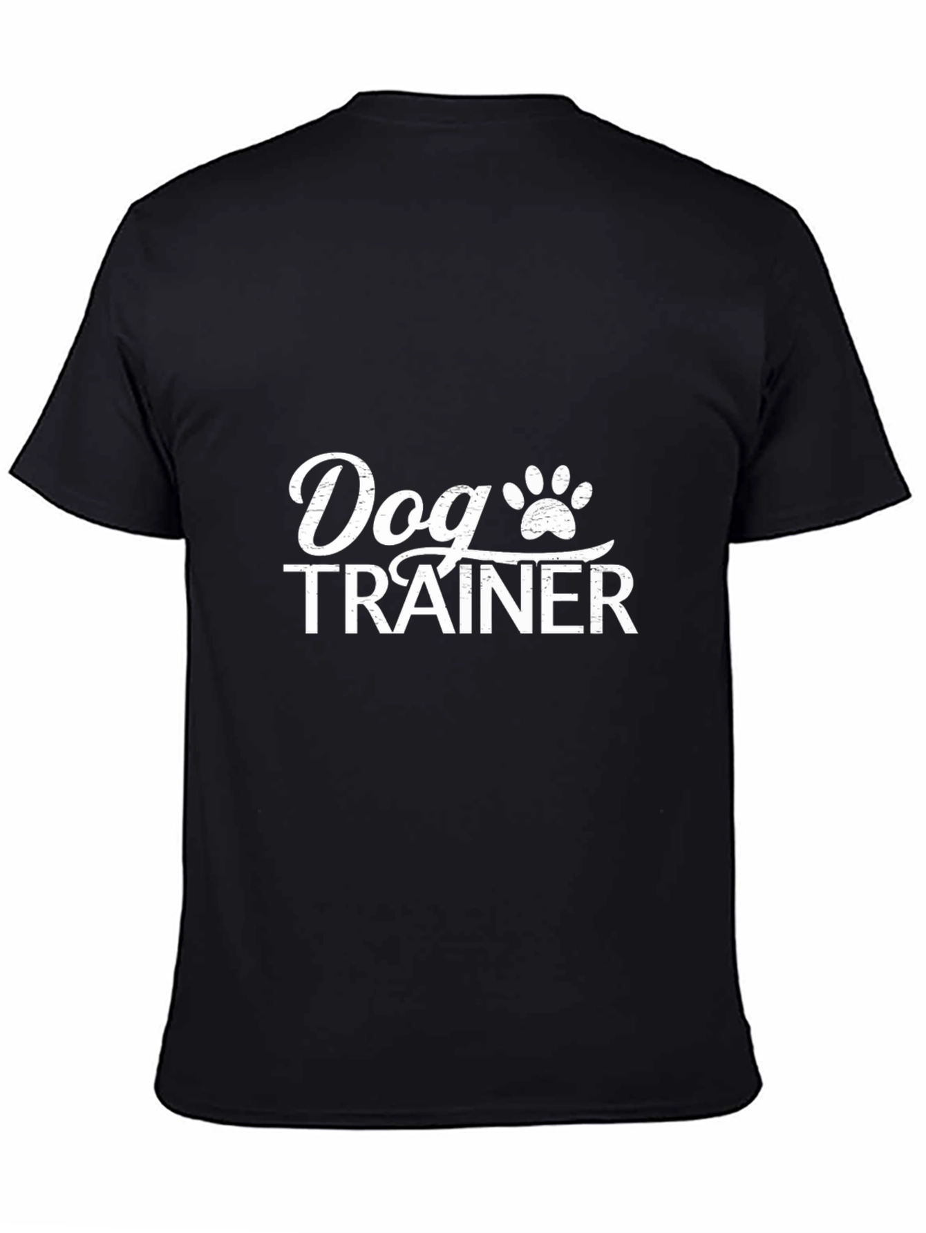 Dog Trainer Black T-Shirt