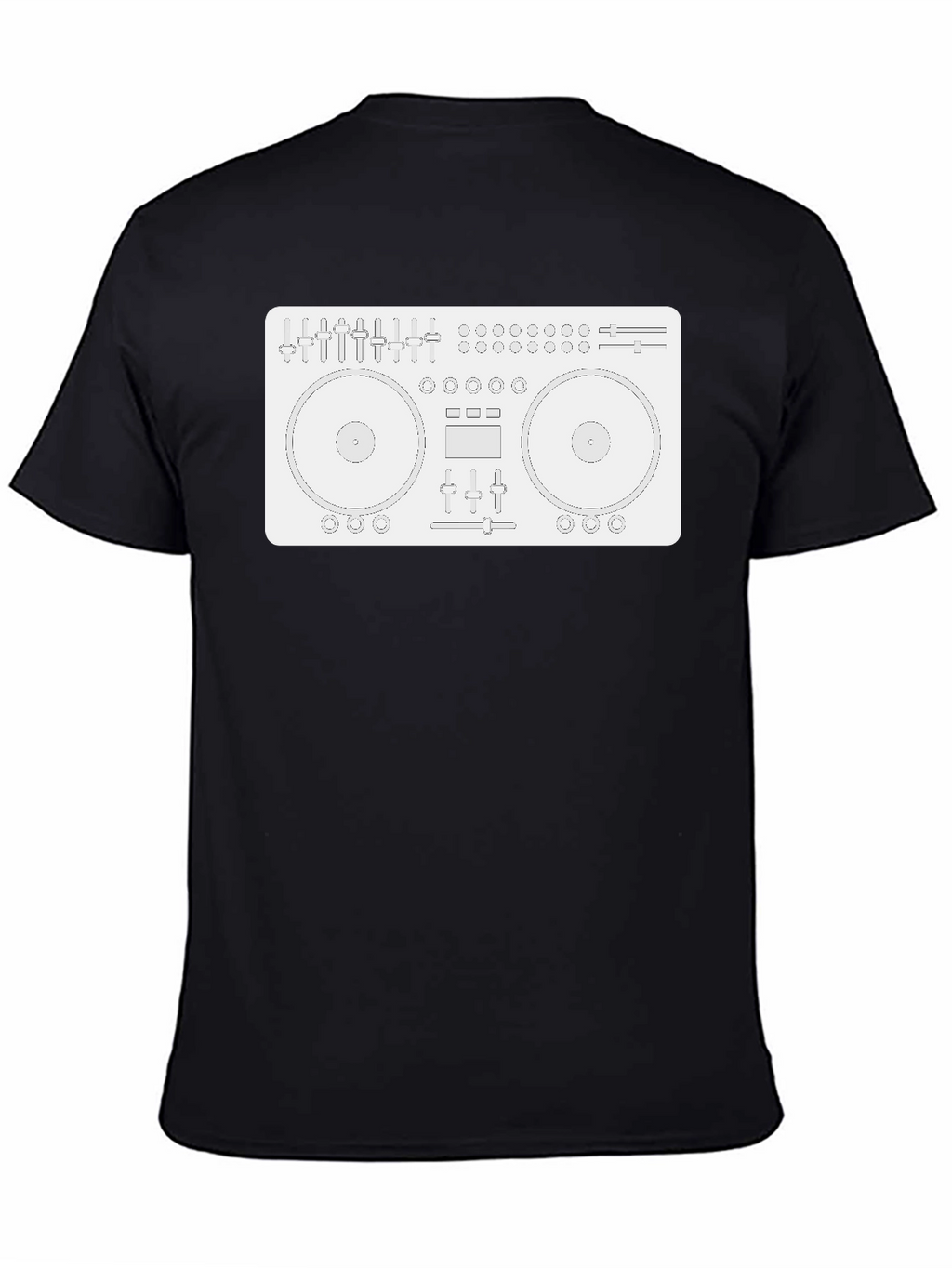 DJ Mixer Graphic Tee - Black