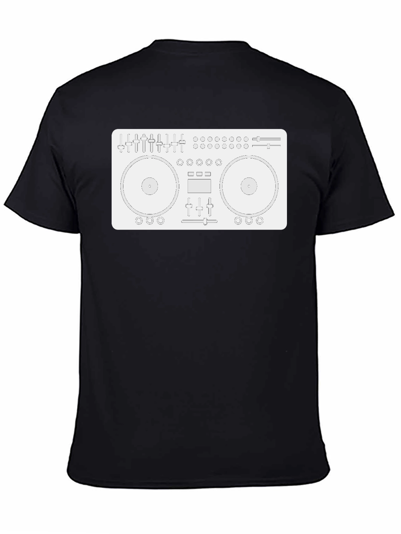 DJ Mixer Graphic Tee - Black