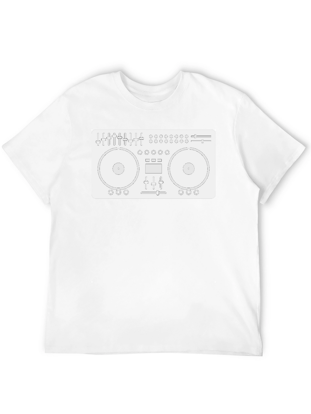 DJ Mixer Graphic Tee - Black