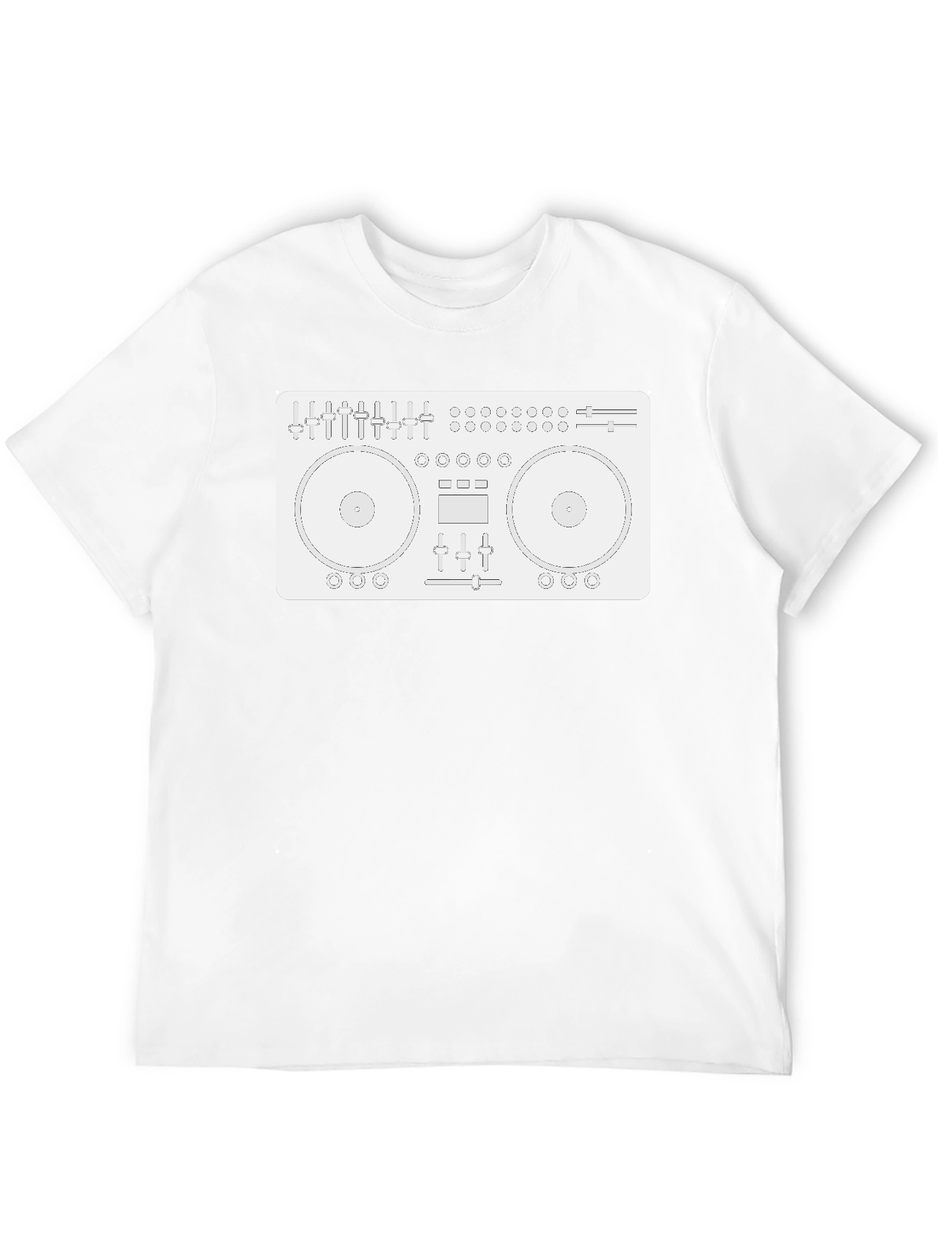 DJ Mixer Graphic Tee - Black