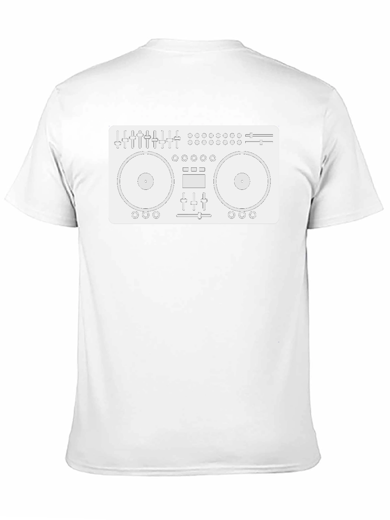 DJ Mixer Graphic Tee - Black