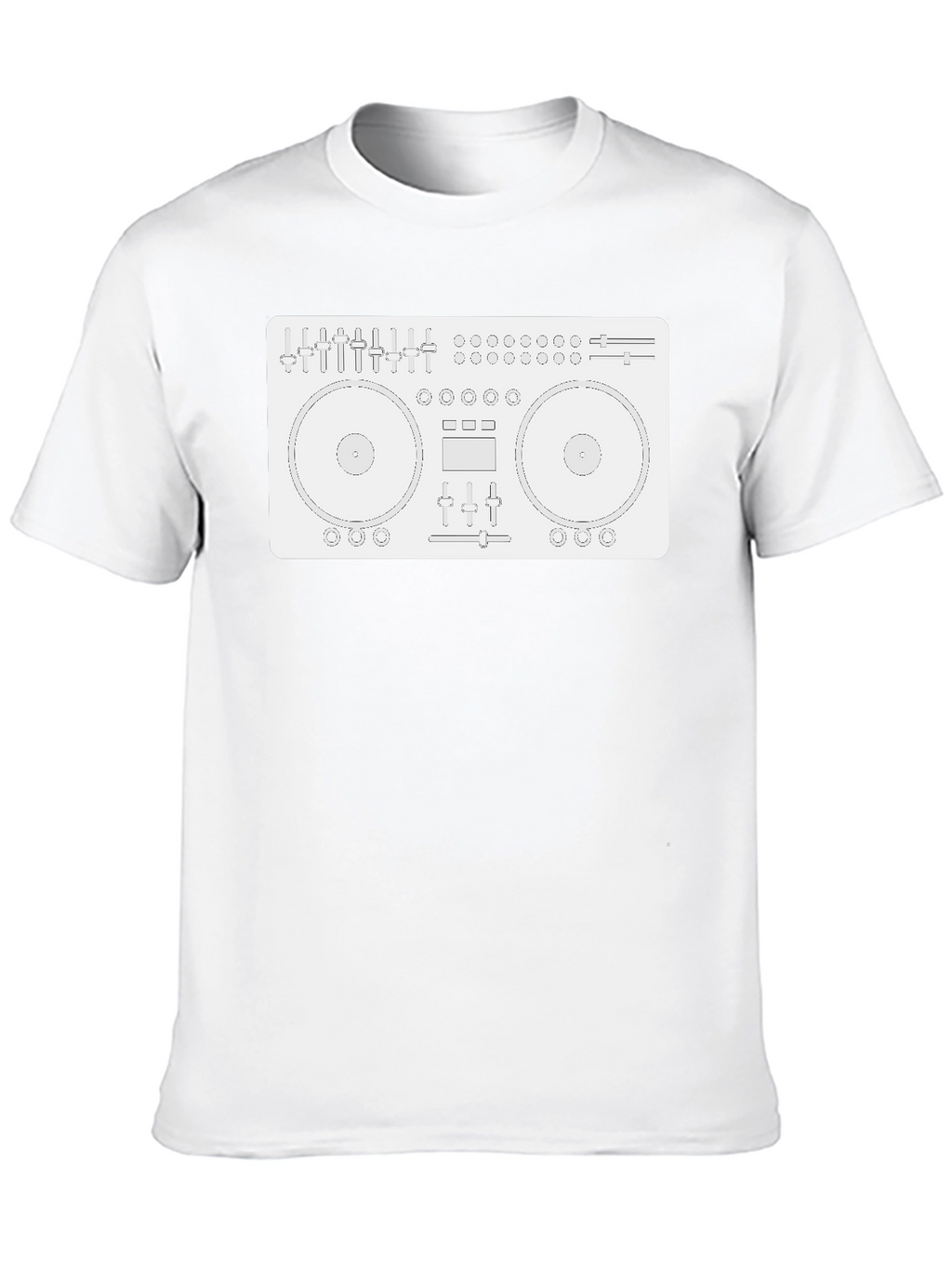 DJ Mixer Graphic Tee - Black