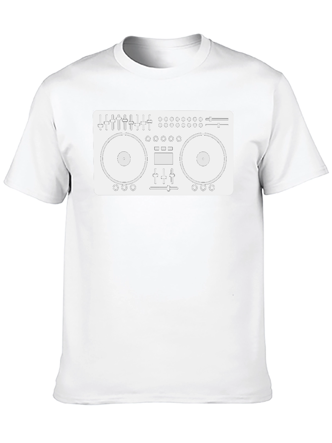 DJ Mixer Graphic Tee - Black