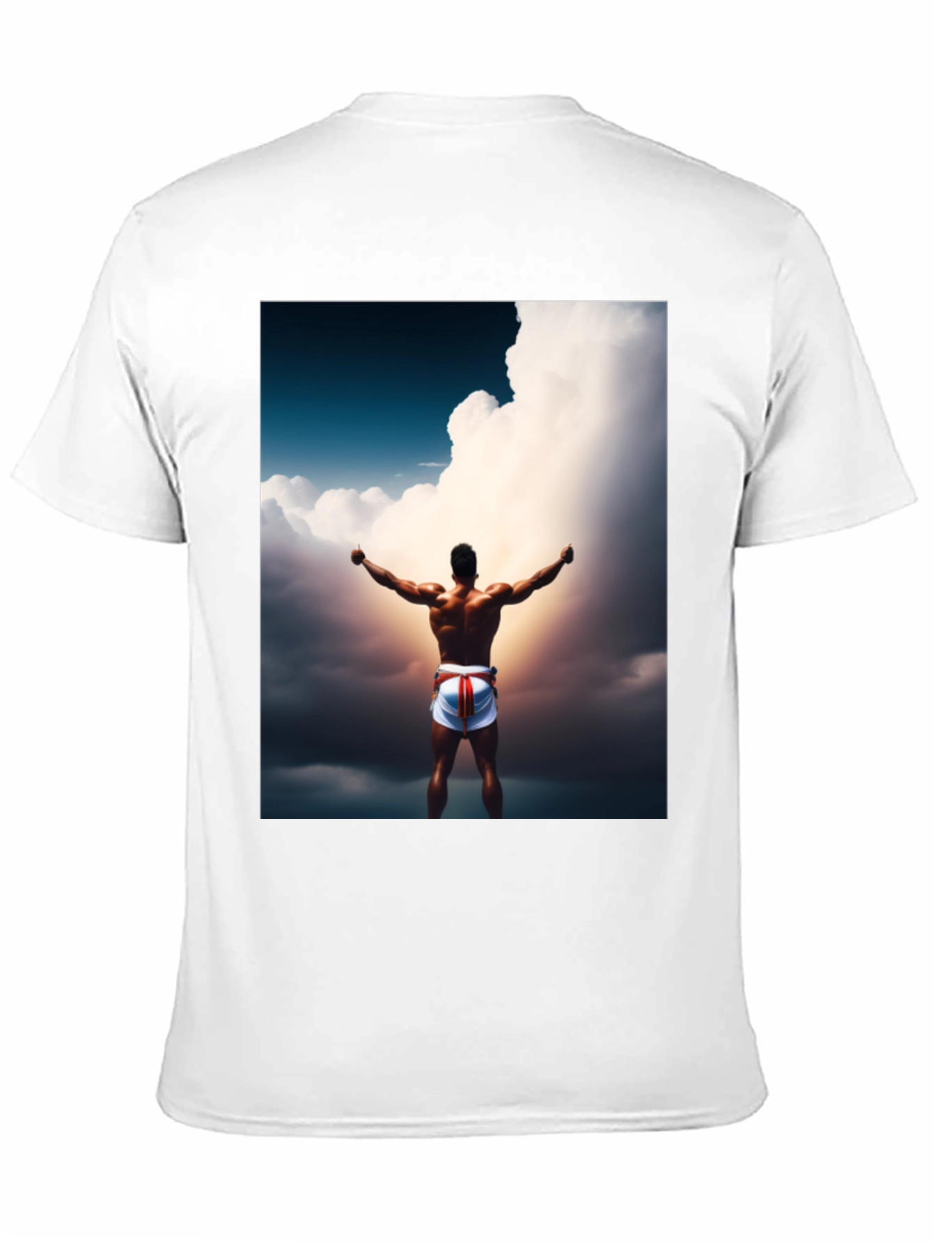 Motivational Athlete Graphic Tee - Black