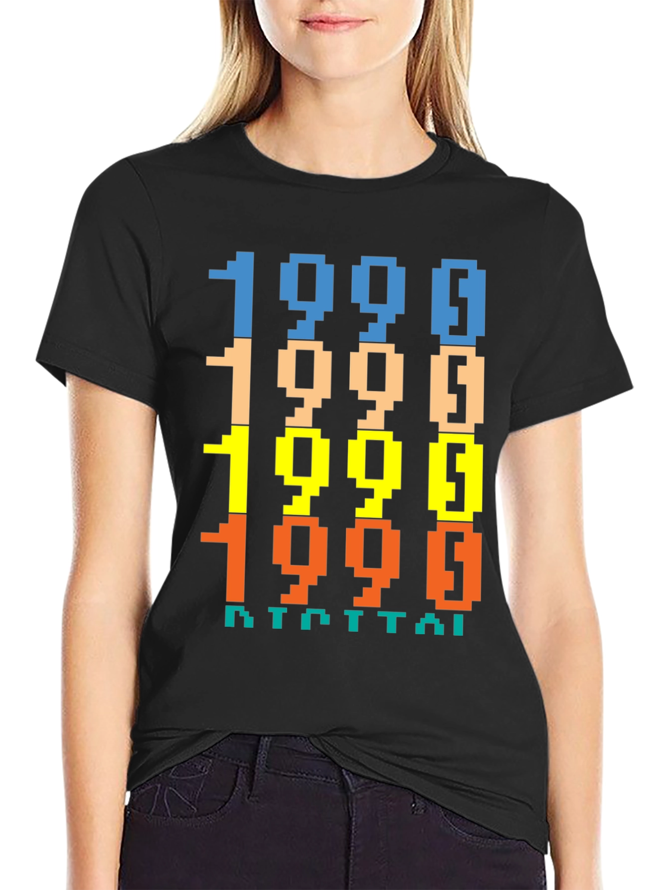 1996 Retro Pixel Art T-Shirt