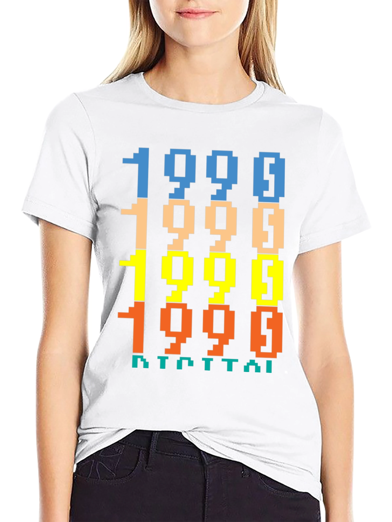 1996 Retro Pixel Art T-Shirt