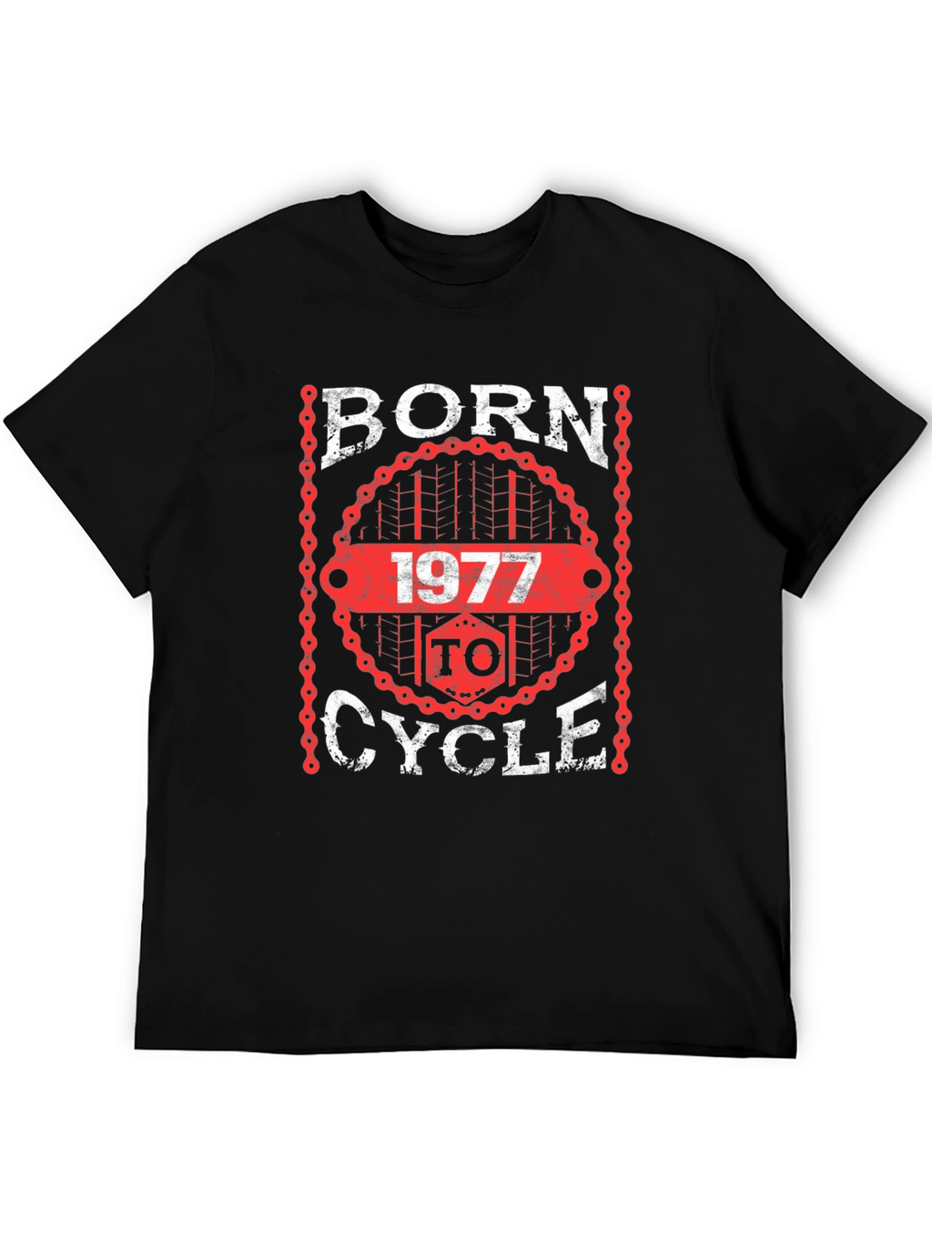 Born To Cycle 1977 T-Shirt