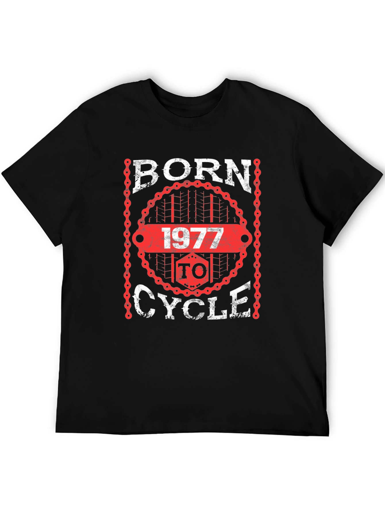 Born To Cycle 1977 T-Shirt