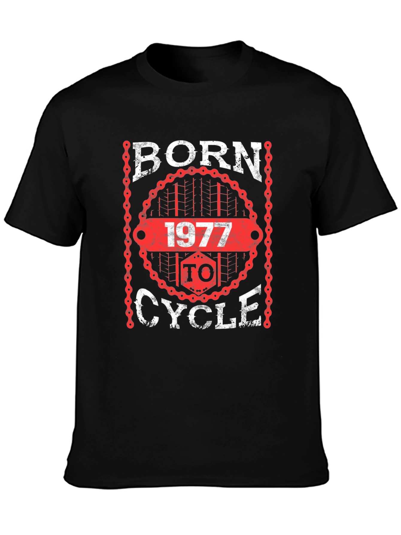 Born To Cycle 1977 T-Shirt