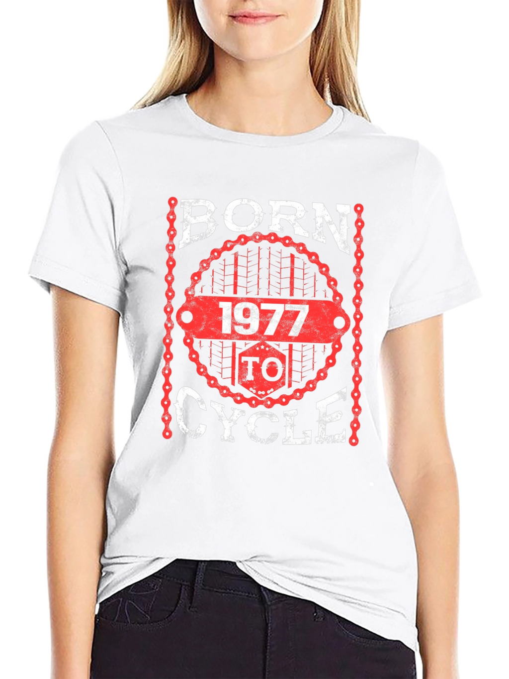 Born To Cycle 1977 T-Shirt