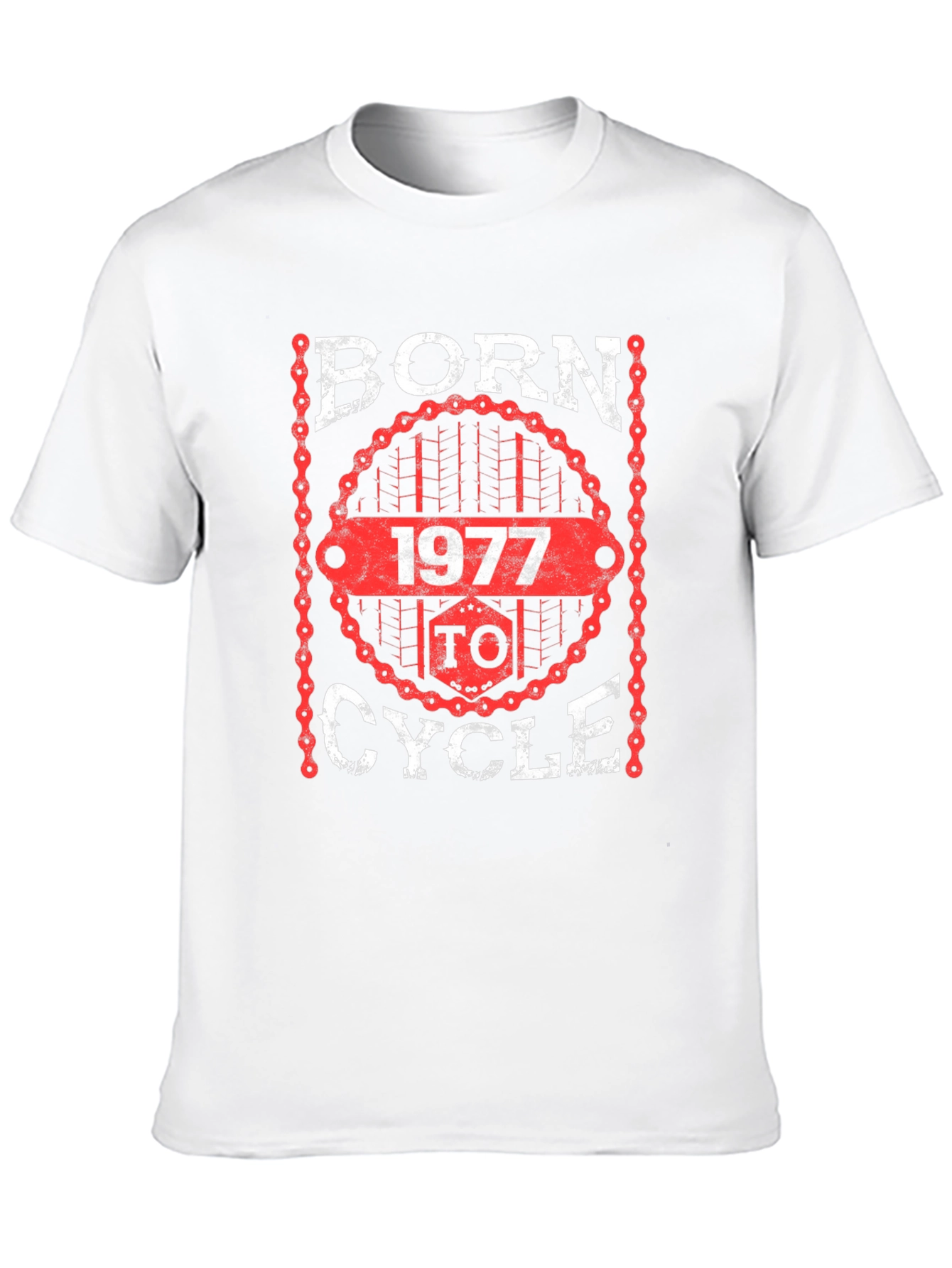 Born To Cycle 1977 T-Shirt