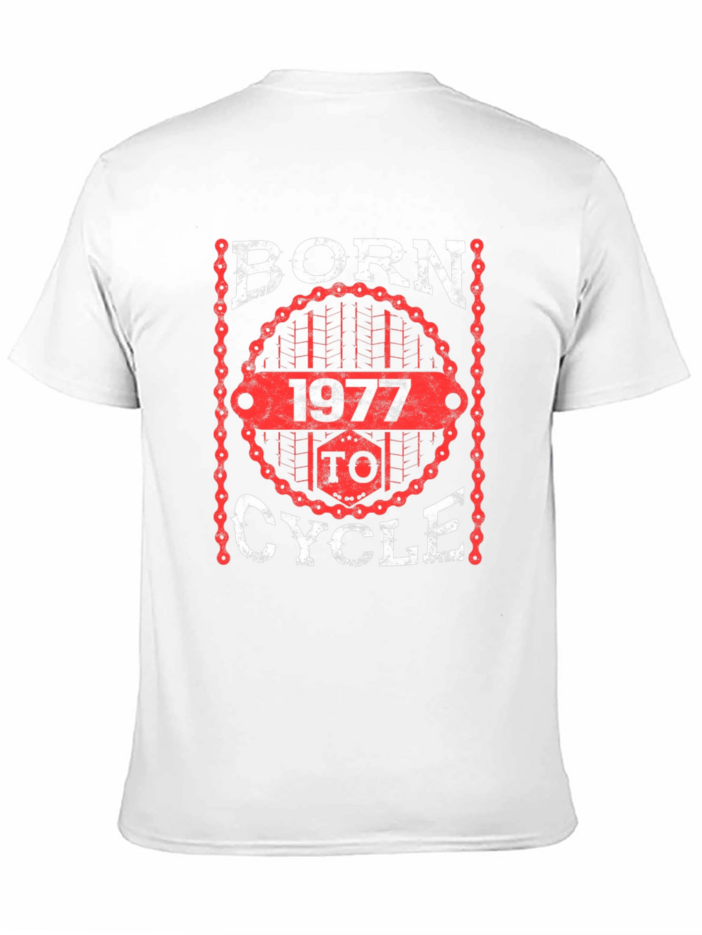 Born To Cycle 1977 T-Shirt