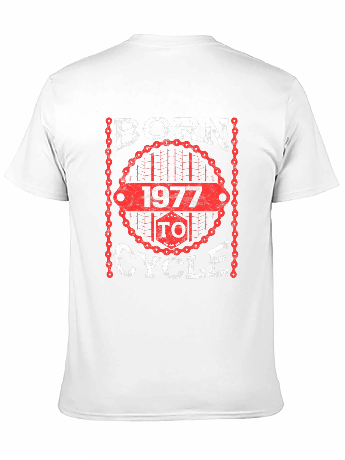 Born To Cycle 1977 T-Shirt