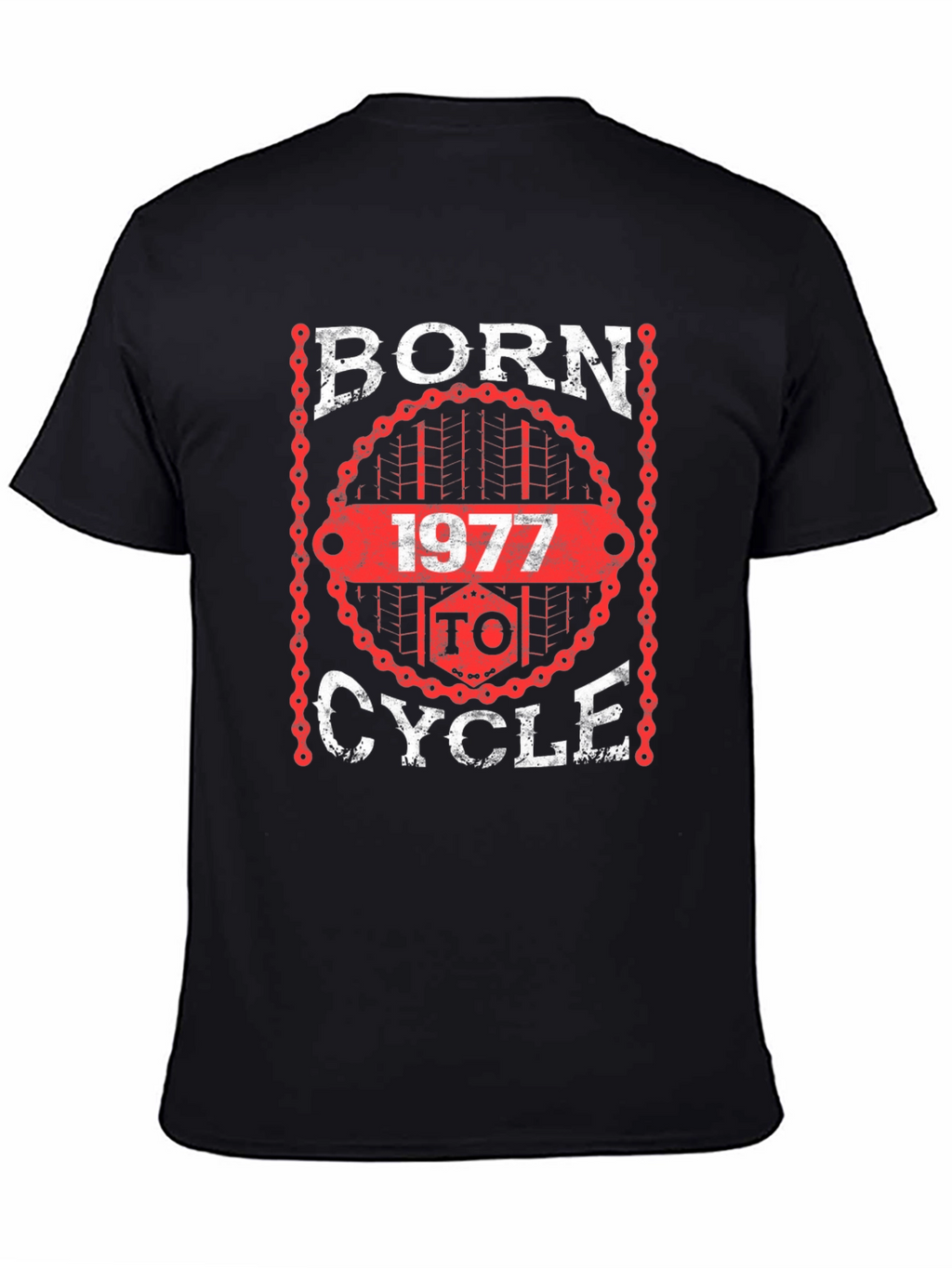 Born To Cycle 1977 T-Shirt