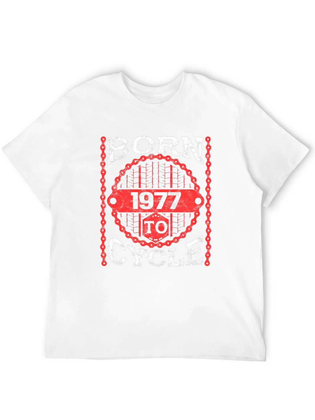 Born To Cycle 1977 T-Shirt