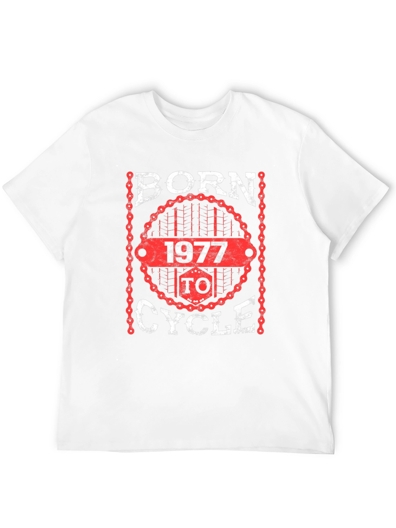 Born To Cycle 1977 T-Shirt