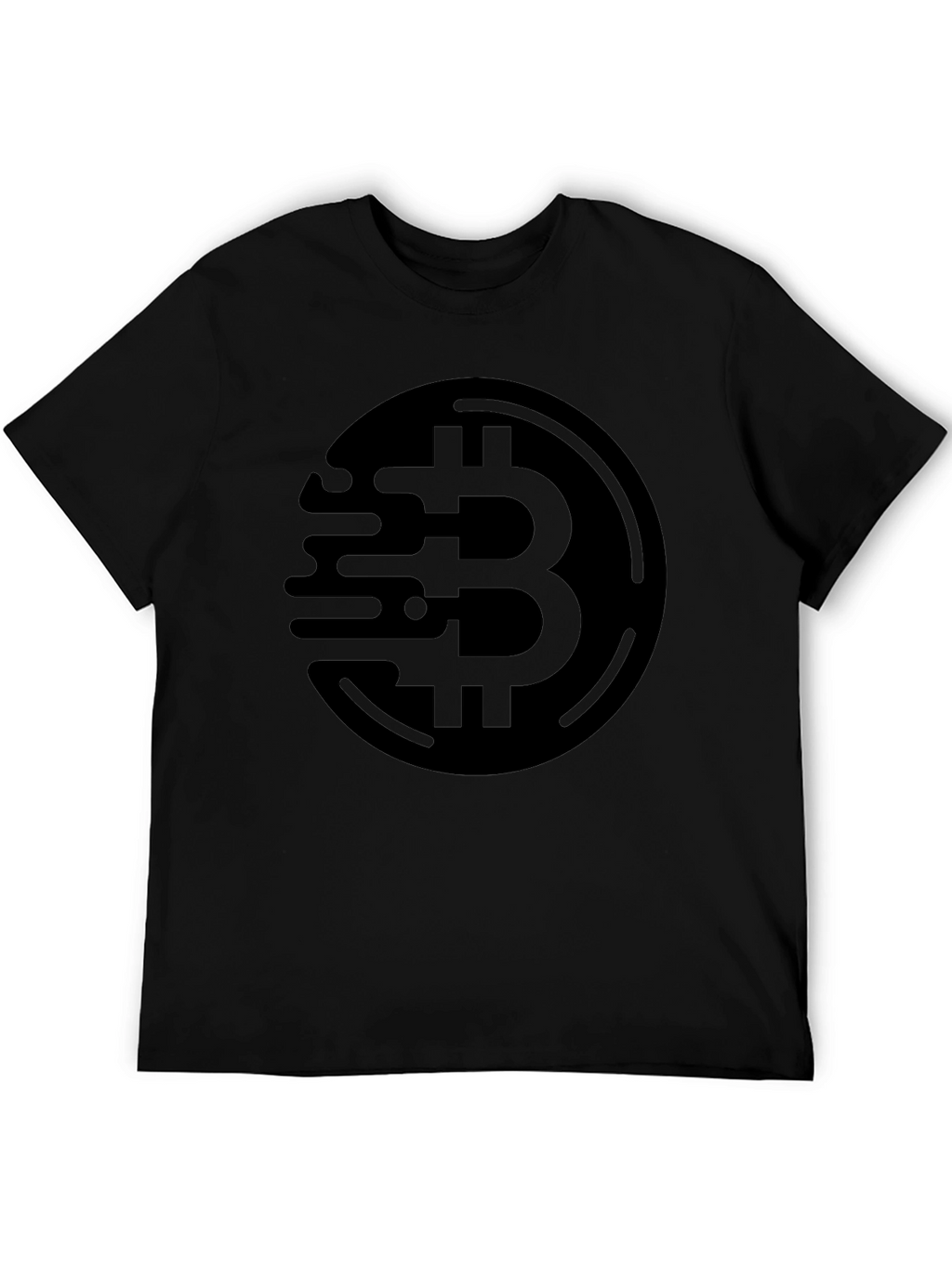 Bitcoin Crypto Black T-Shirt