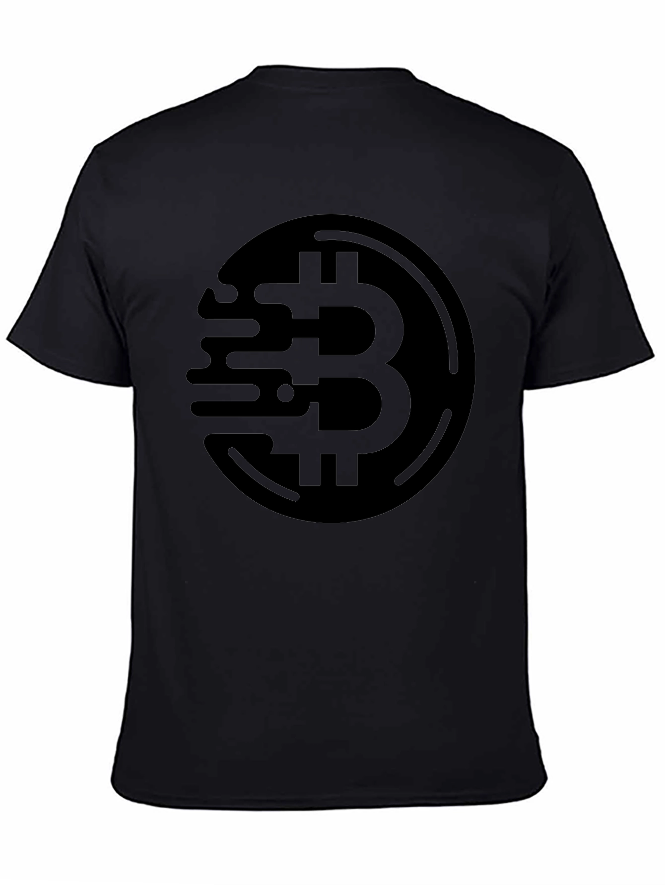 Bitcoin Crypto Black T-Shirt