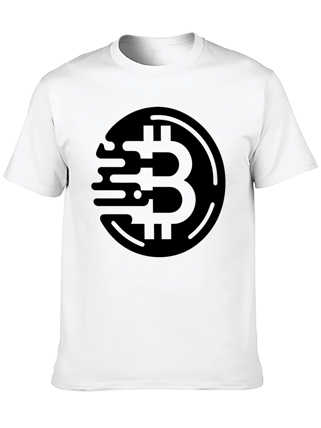 Bitcoin Crypto Black T-Shirt