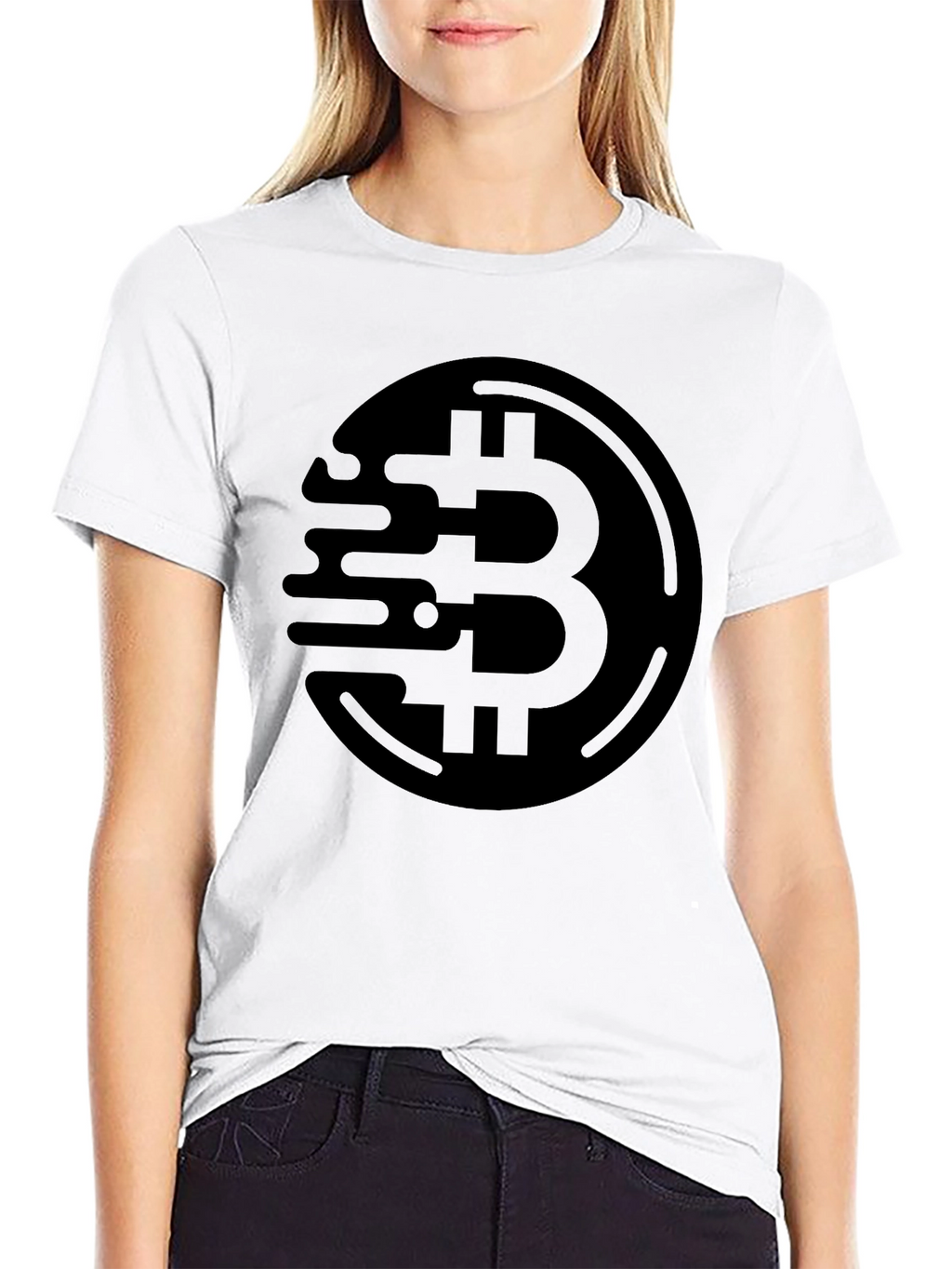 Bitcoin Crypto Black T-Shirt