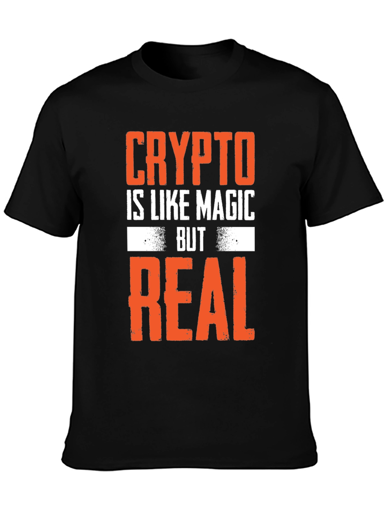 Crypto is Like Magic But Real Graphic Tee