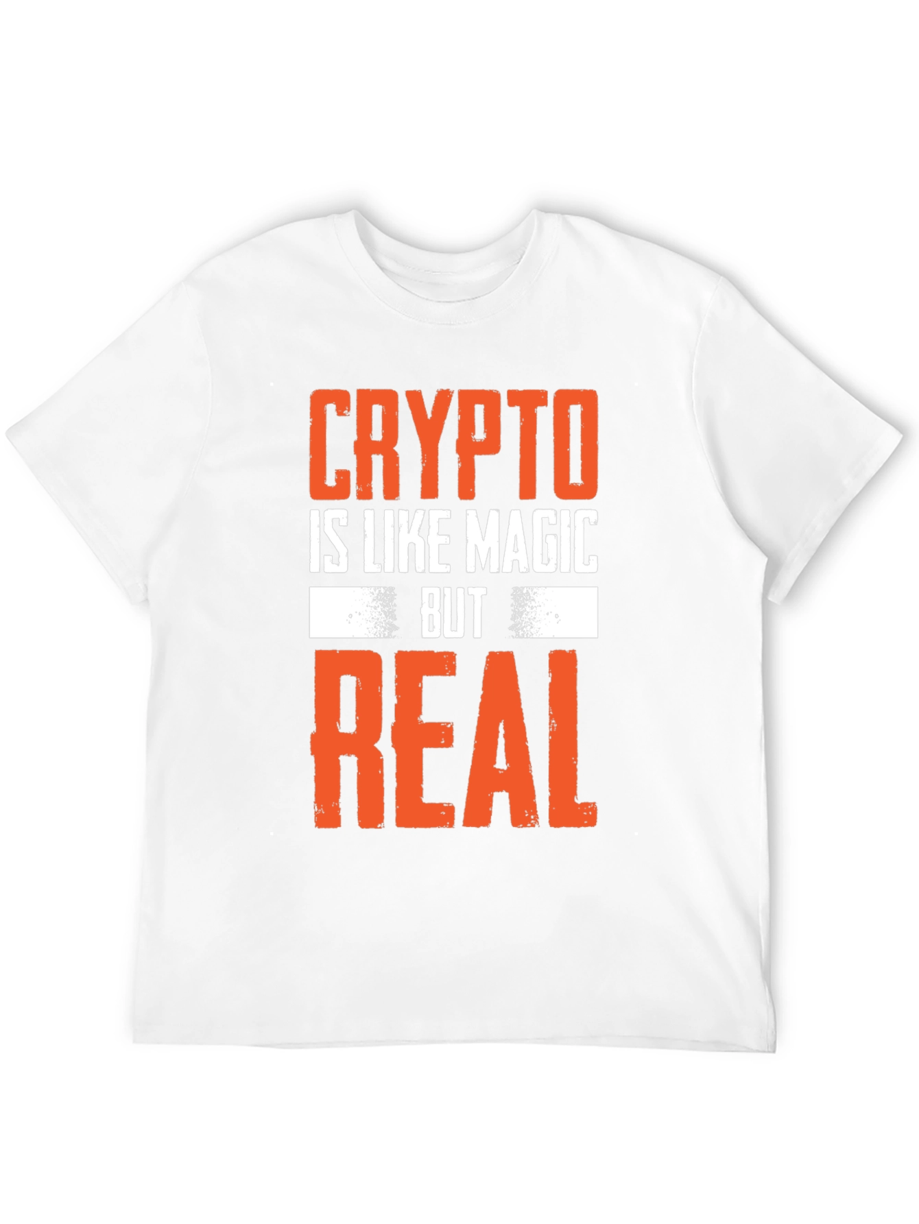 Crypto is Like Magic But Real Graphic Tee