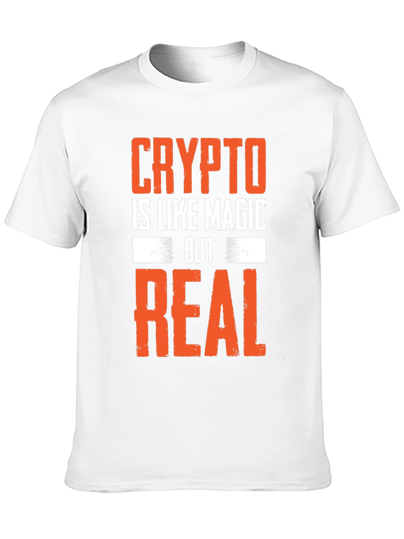 Crypto is Like Magic But Real Graphic Tee