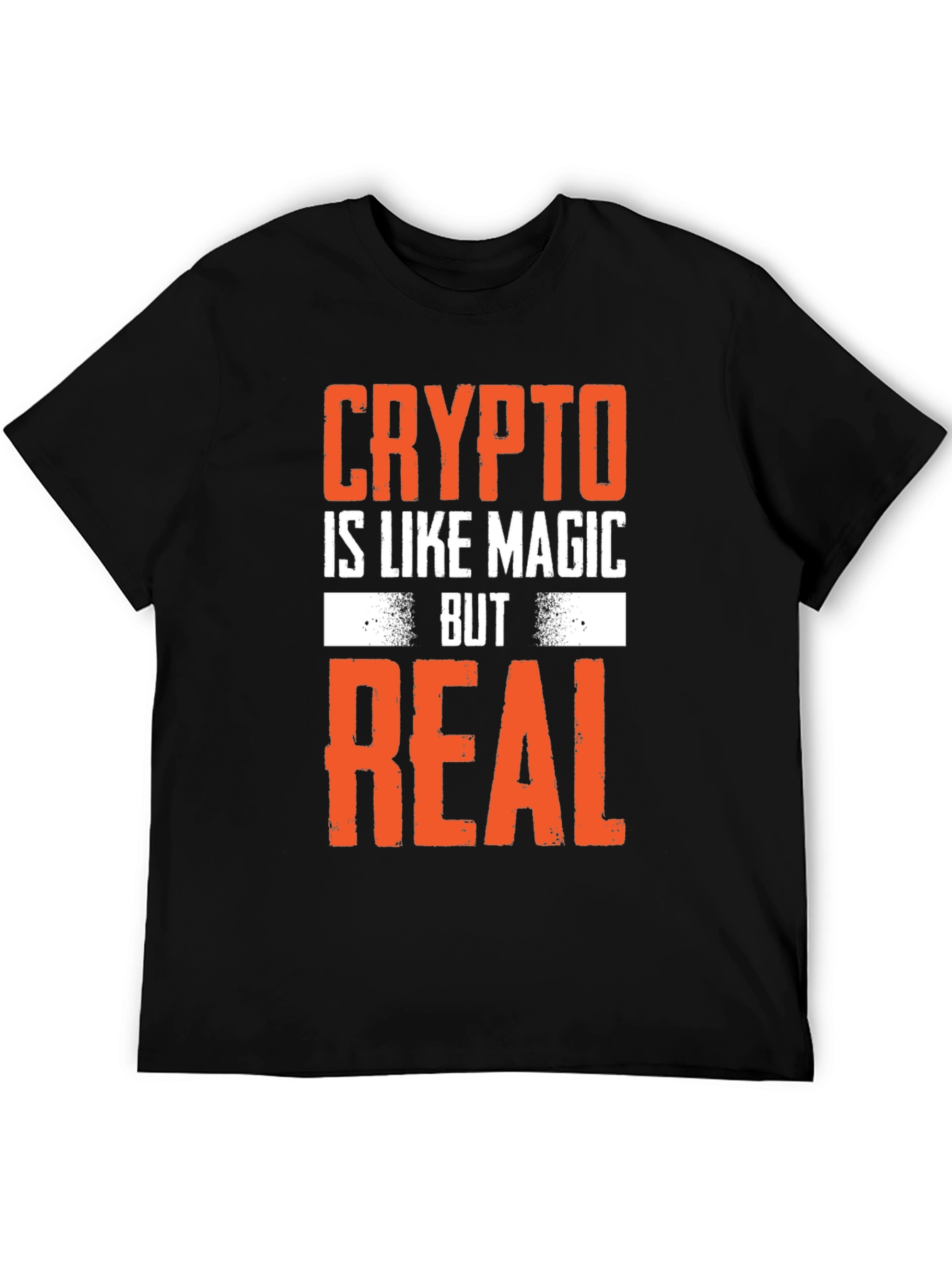Crypto is Like Magic But Real Graphic Tee