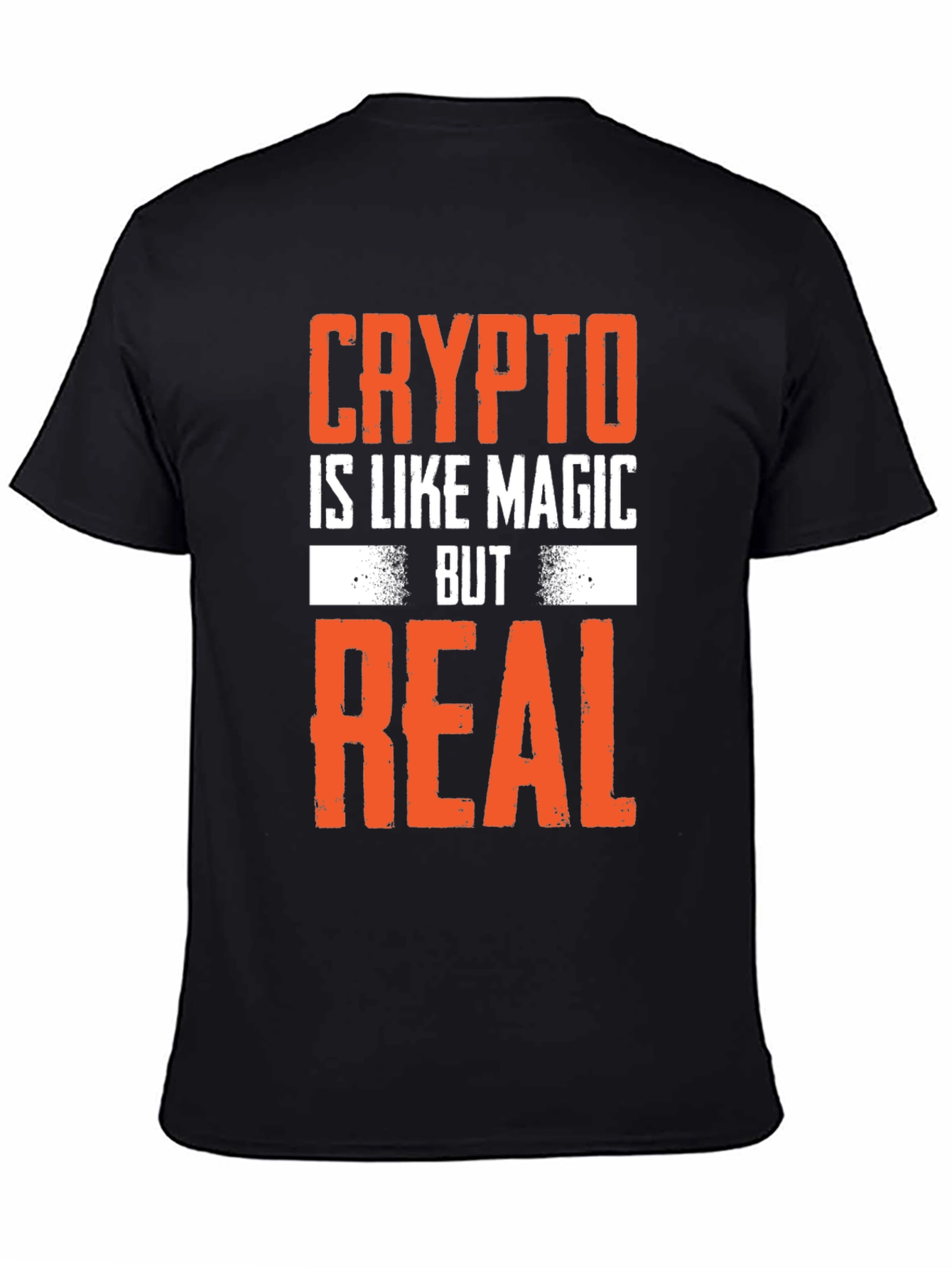 Crypto is Like Magic But Real Graphic Tee