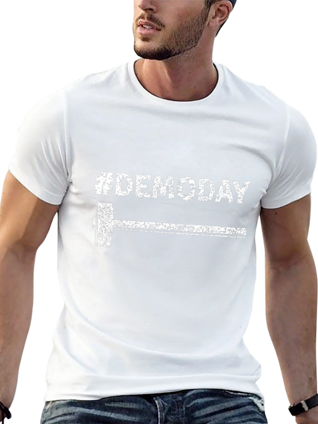 #DemoDay Hammer Graphic Black T-Shirt