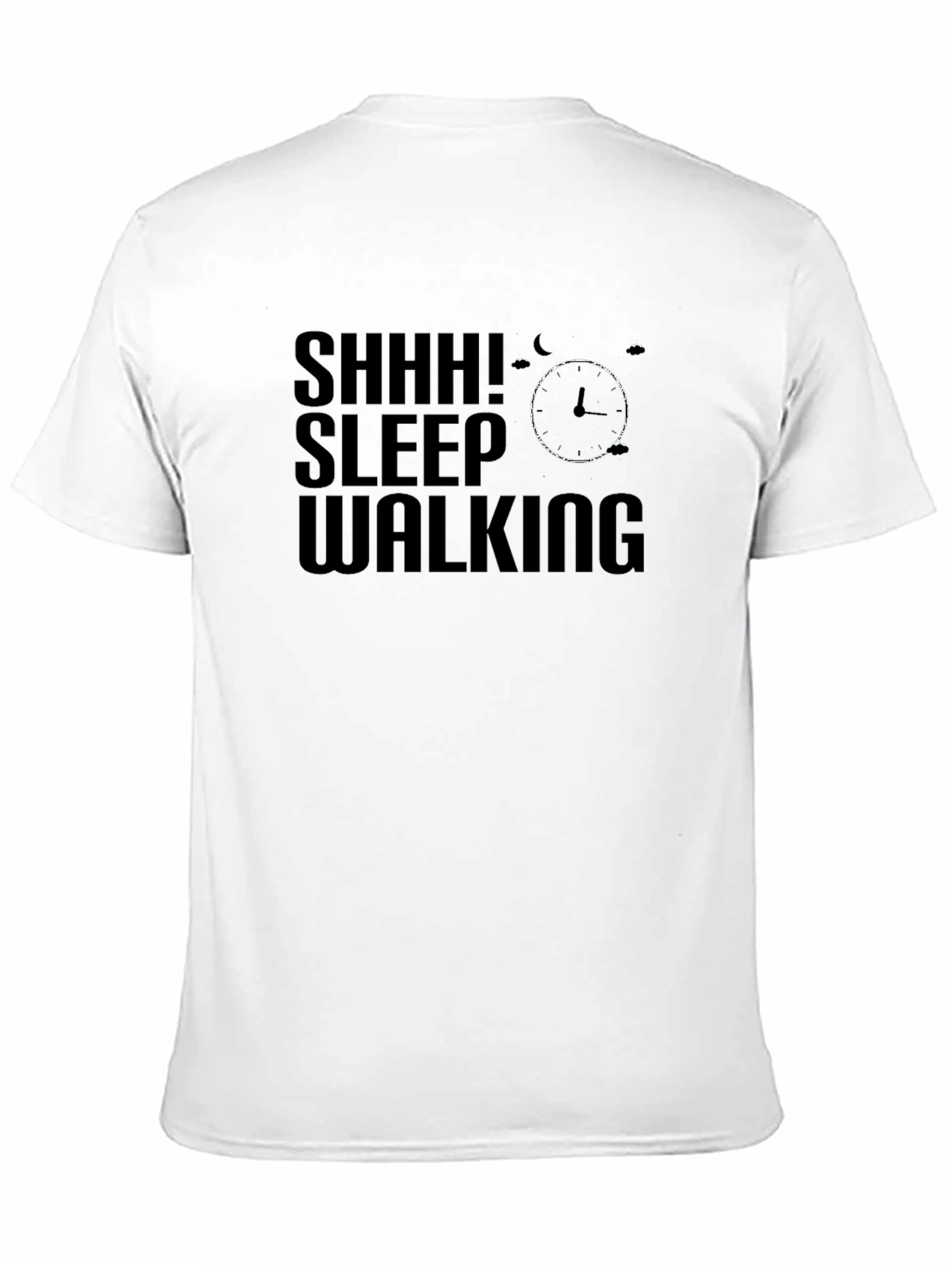 Shhh! Sleepwalking Graphic Tee - Soft Cotton Blend