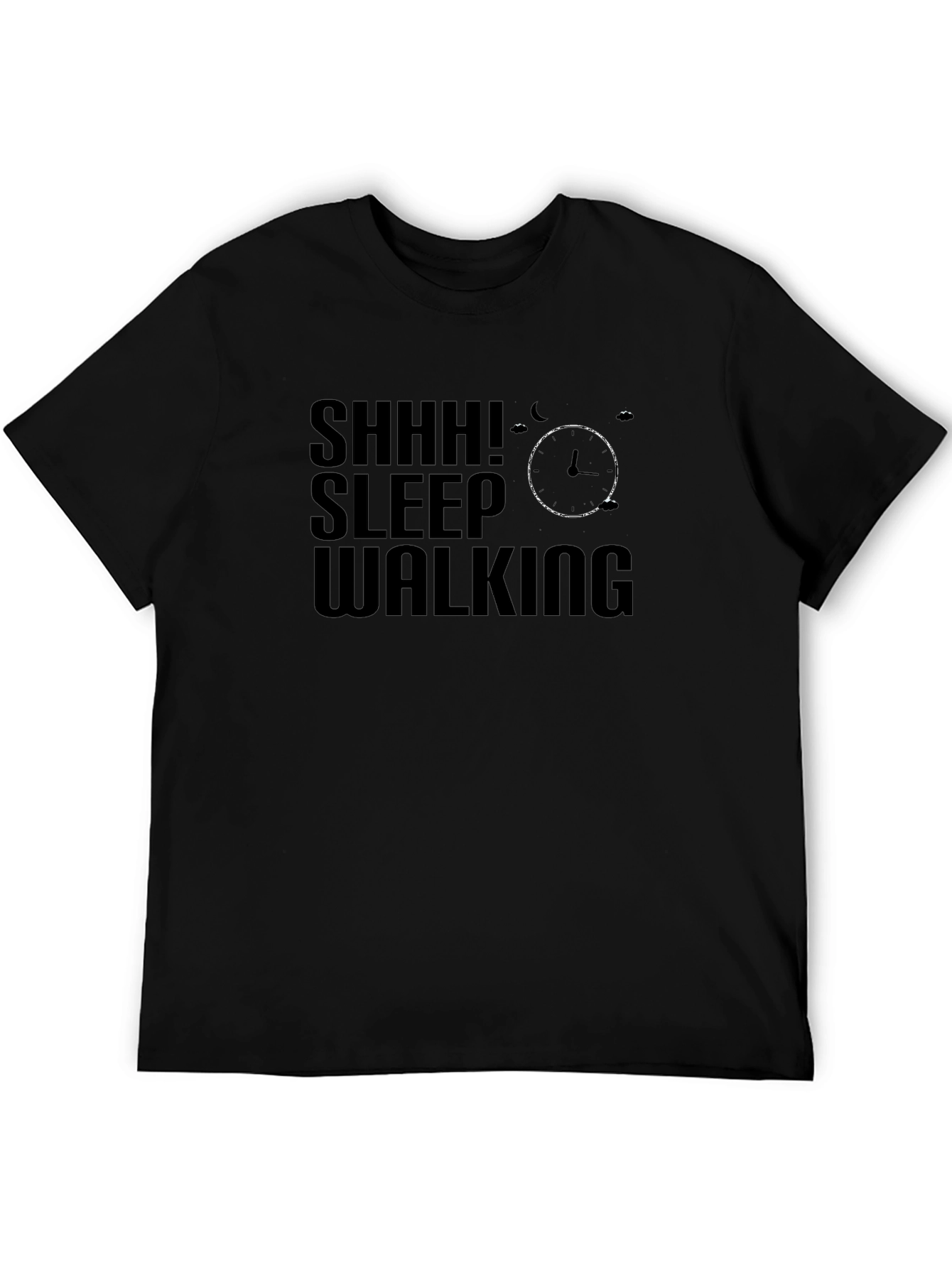 Shhh! Sleepwalking Graphic Tee - Soft Cotton Blend