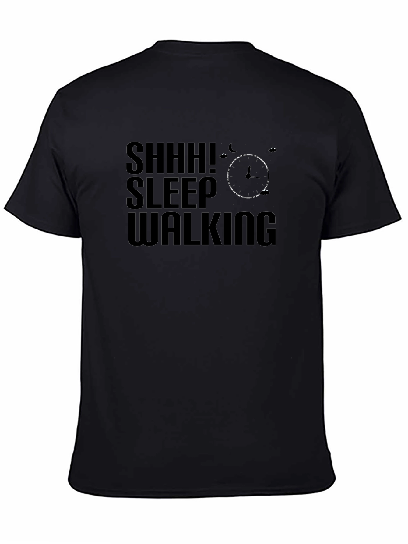 Shhh! Sleepwalking Graphic Tee - Soft Cotton Blend