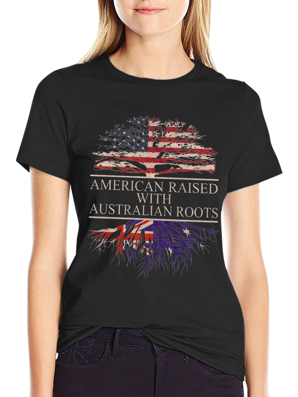 American Raised Australian Roots T-Shirt