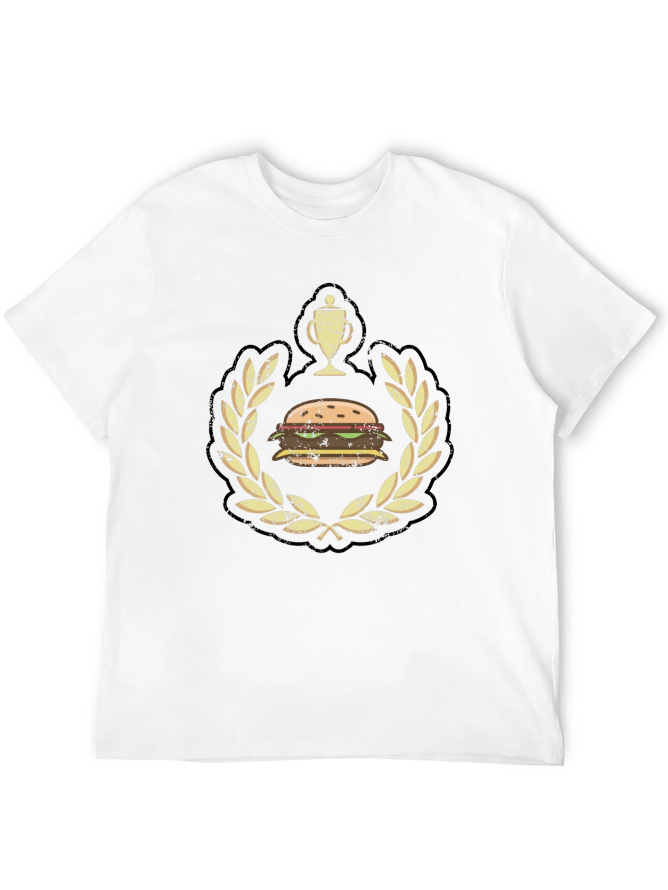 Burger Champion Black Graphic Tee