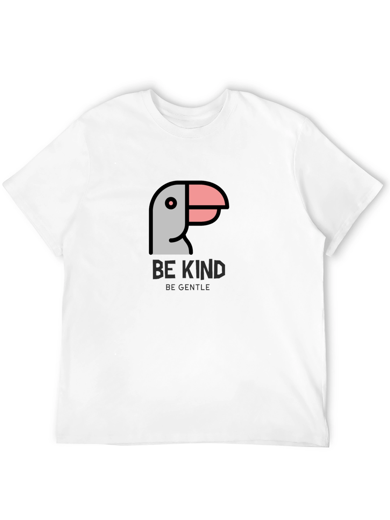 Be Kind T-Shirt - Gentle Bird Graphic Tee