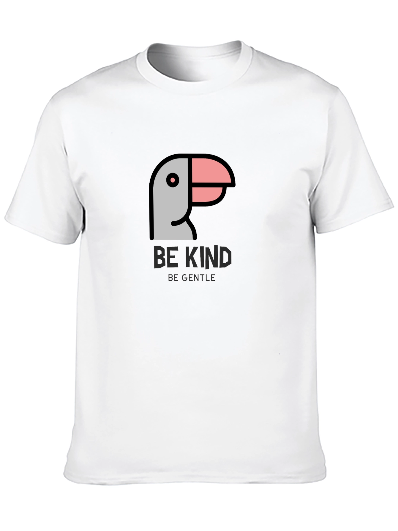 Be Kind T-Shirt - Gentle Bird Graphic Tee