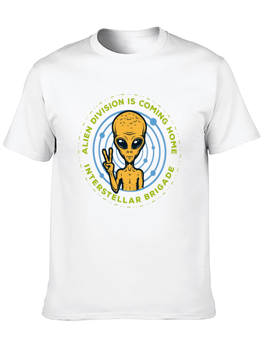 Alien Division Interstellar Brigade T-Shirt