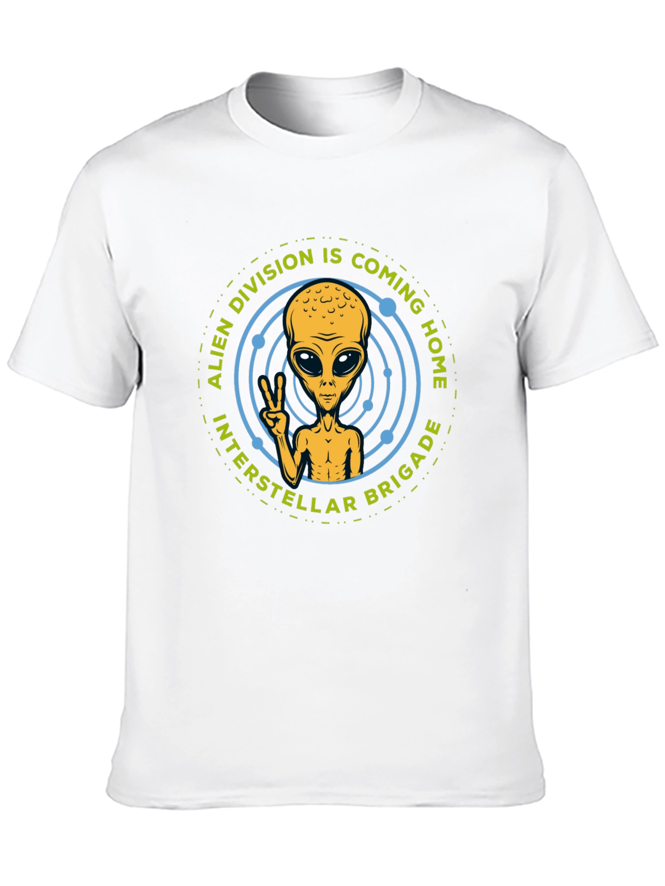 Alien Division Interstellar Brigade T-Shirt
