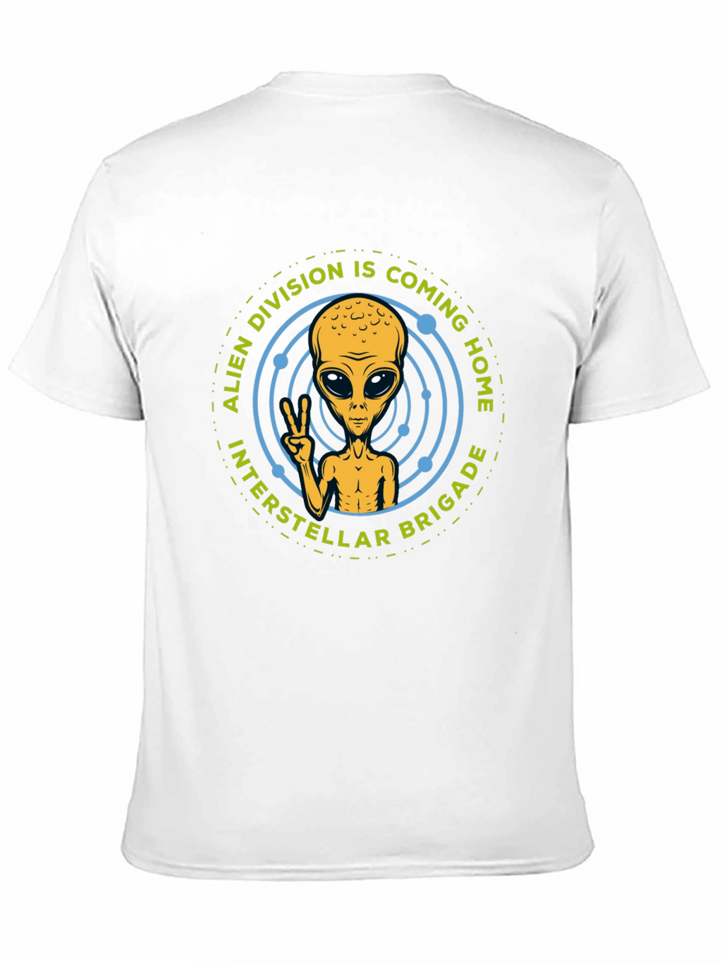 Alien Division Interstellar Brigade T-Shirt