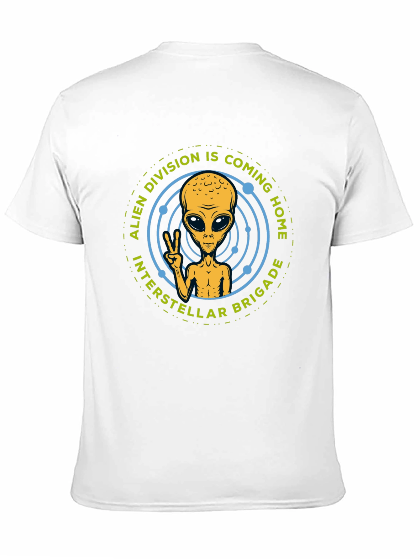 Alien Division Interstellar Brigade T-Shirt