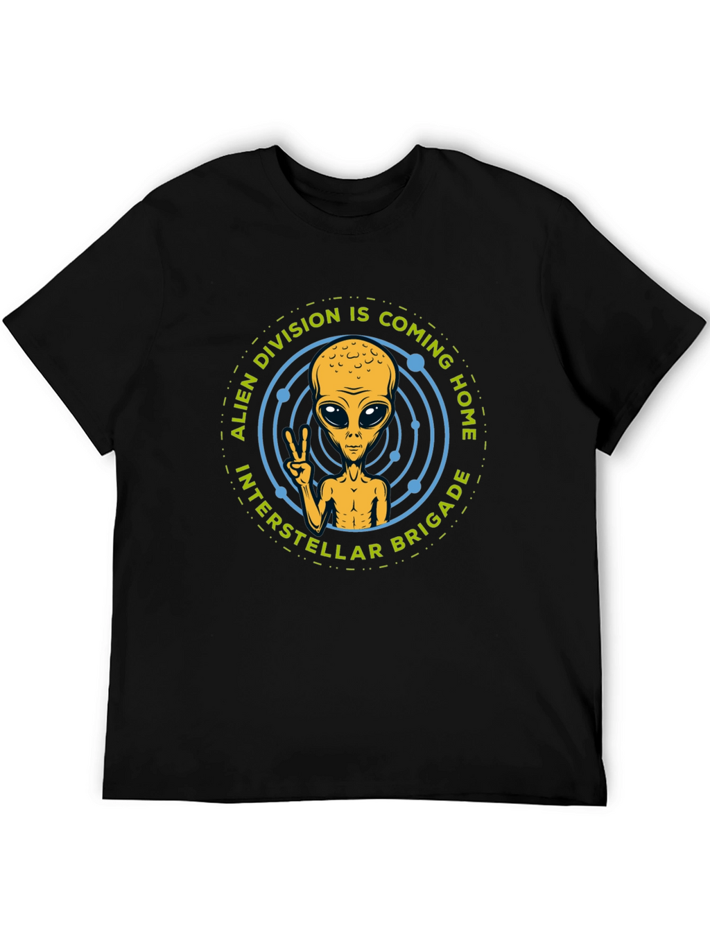 Alien Division Interstellar Brigade T-Shirt