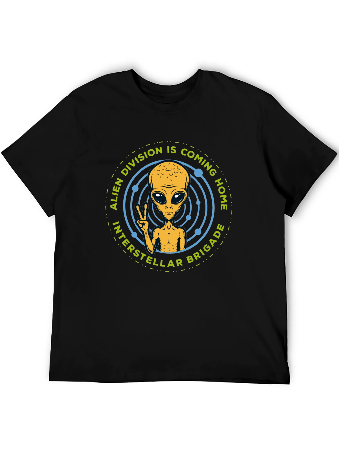 Alien Division Interstellar Brigade T-Shirt